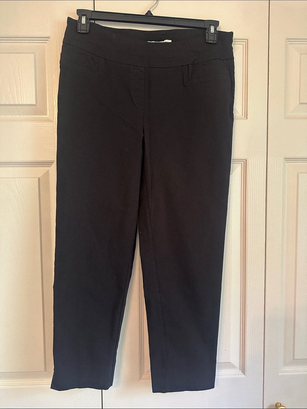 Zac & Rachel Black Straight-Leg Pants